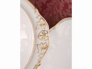 Servizio di piatti in porcellana, Ginori  - Asta La casa moderna  - Associazione Nazionale - Case d'Asta italiane