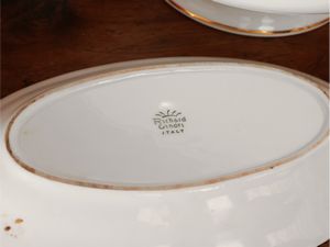 Servizio di piatti in porcellana, Richard Ginori  - Asta La casa moderna  - Associazione Nazionale - Case d'Asta italiane