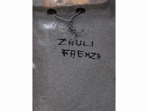 Carlo Zauli : Placca ad altorilievo in terracotta smaltata  - Asta La casa moderna  - Associazione Nazionale - Case d'Asta italiane