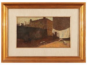 ENZO CECCHERINI - Strada di un piccolo paese