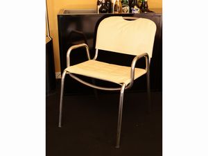 Tavolo da gioco Poker, Joe Colombo per Zanotta  - Asta La casa moderna  - Associazione Nazionale - Case d'Asta italiane