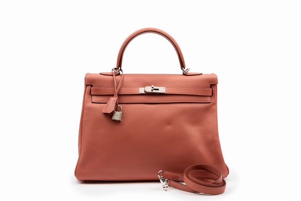 Hermès : Borsa Kelly Retourne 35 cm  - Asta Luxury Fashion - Associazione Nazionale - Case d'Asta italiane