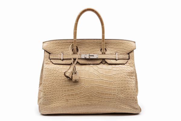 Hermès : Borsa Birkin 35 cm  - Asta Luxury Fashion - Associazione Nazionale - Case d'Asta italiane