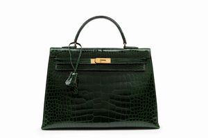 Hermès - Borsa Kelly Sellier 35 cm