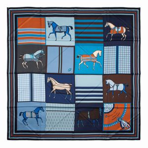 Hermès - Grand Foulard Couvertures et Tenues De Jour