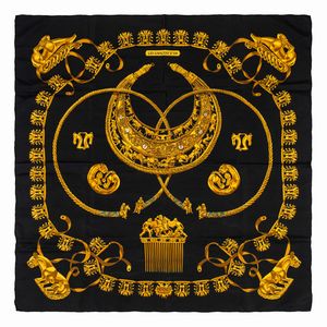 Hermès - Foulard Les Cavaliers d'Or