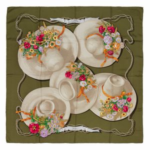 GUCCI - Foulard I Cappelli di Paglia di Firenze