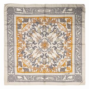 Hermès - Foulard Early america