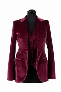 Dolce & Gabbana - Lotto composto da una giacca e un gilet
