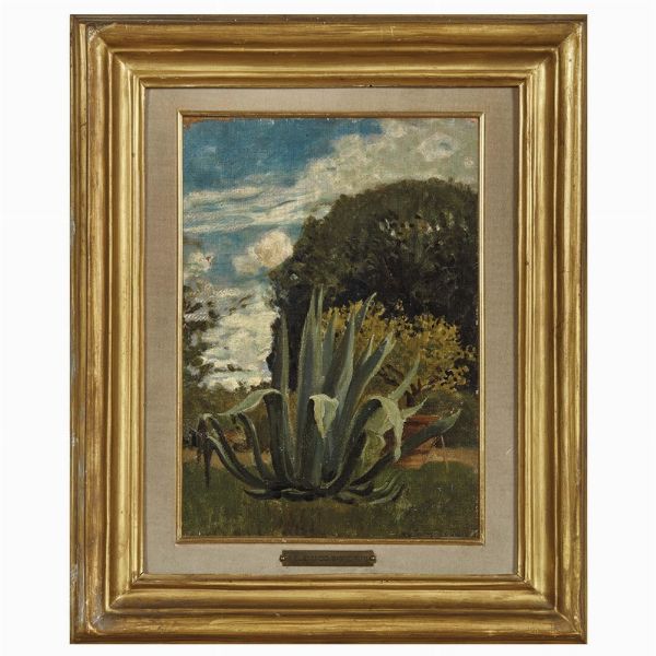 SIGNORINI TELEMACO : Telemaco Signorini  - Asta DIPINTI DEL SECOLO XIX - Associazione Nazionale - Case d'Asta italiane