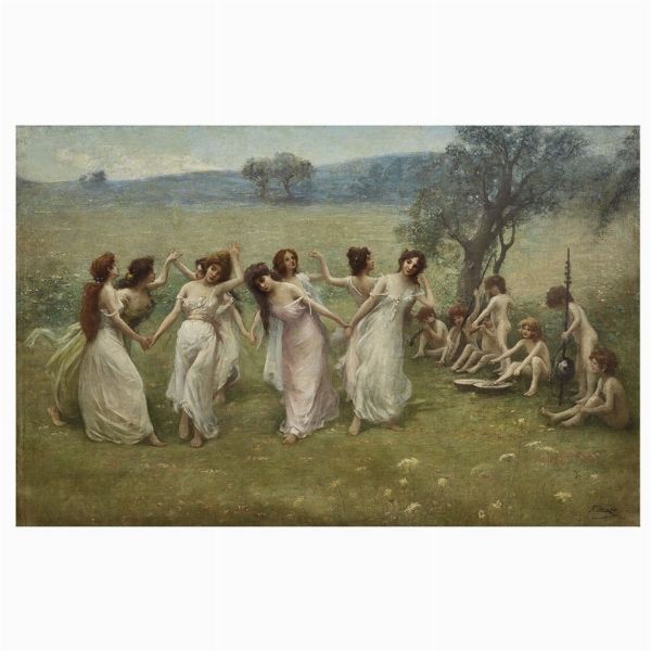 Zonaro Fausto : Fausto Zonaro  - Asta DIPINTI DEL SECOLO XIX - Associazione Nazionale - Case d'Asta italiane