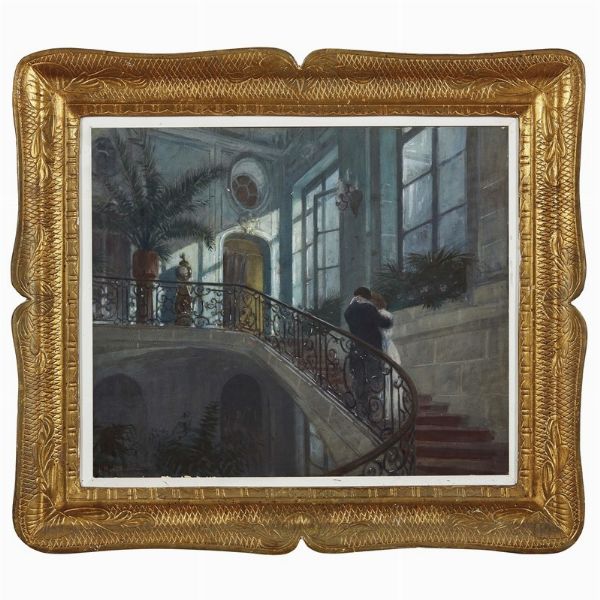 Balestrieri Lionello : Lionello Balestrieri  - Asta DIPINTI DEL SECOLO XIX - Associazione Nazionale - Case d'Asta italiane