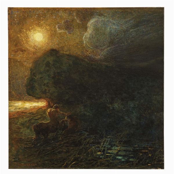 NOMELLINI PLINIO : Plinio Nomellini  - Asta DIPINTI DEL SECOLO XIX - Associazione Nazionale - Case d'Asta italiane