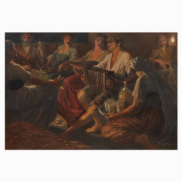 CREMA GIOVAN BATTISTA : Giovan Battista Crema  - Asta DIPINTI DEL SECOLO XIX - Associazione Nazionale - Case d'Asta italiane