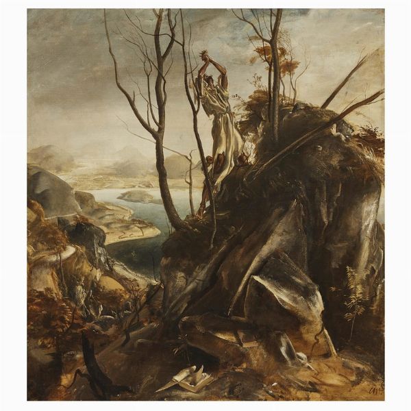 ANNIGONI PIETRO : Pietro Annigoni  - Asta DIPINTI DEL SECOLO XIX - Associazione Nazionale - Case d'Asta italiane