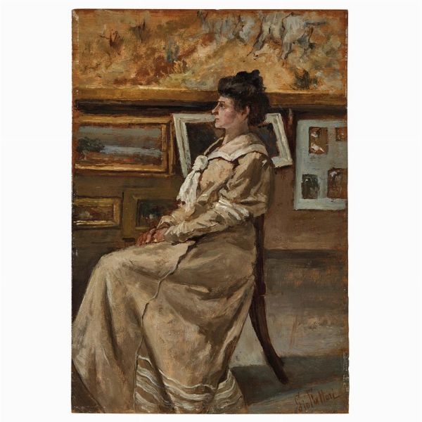 FATTORI GIOVANNI : Giovanni Fattori  - Asta DIPINTI DEL SECOLO XIX - Associazione Nazionale - Case d'Asta italiane