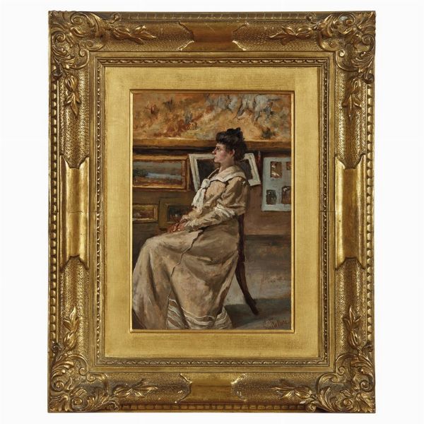 FATTORI GIOVANNI : Giovanni Fattori  - Asta DIPINTI DEL SECOLO XIX - Associazione Nazionale - Case d'Asta italiane