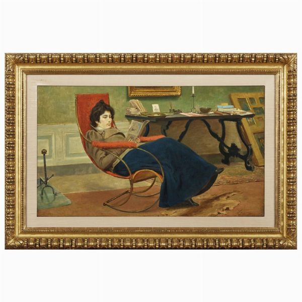 CECCONI EUGENIO : Eugenio Cecconi  - Asta DIPINTI DEL SECOLO XIX - Associazione Nazionale - Case d'Asta italiane