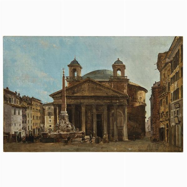 Caffi Ippolito : Ippolito Caffi  - Asta DIPINTI DEL SECOLO XIX - Associazione Nazionale - Case d'Asta italiane