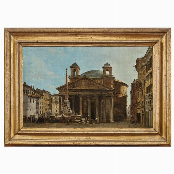 Caffi Ippolito : Ippolito Caffi  - Asta DIPINTI DEL SECOLO XIX - Associazione Nazionale - Case d'Asta italiane