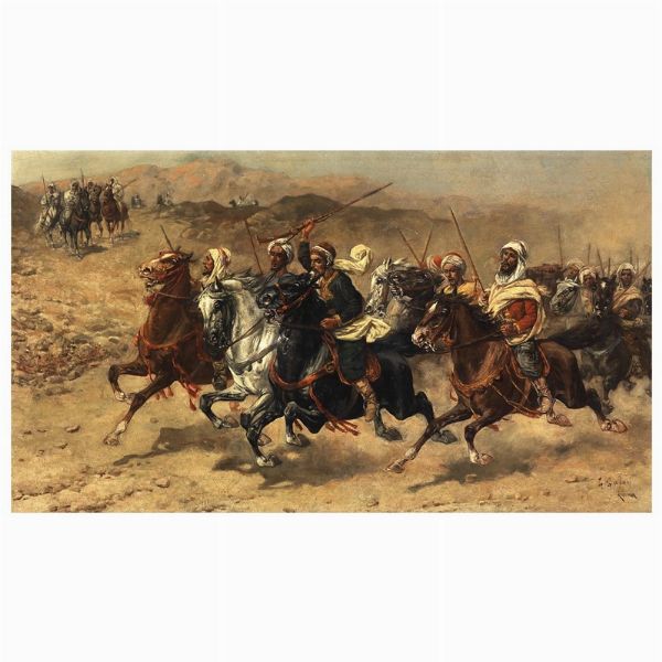 Gabani Giuseppe : Giuseppe Gabani  - Asta DIPINTI DEL SECOLO XIX - Associazione Nazionale - Case d'Asta italiane