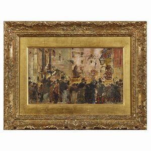 MANCINI ANTONIO : Antonio Mancini  - Asta DIPINTI DEL SECOLO XIX - Associazione Nazionale - Case d'Asta italiane