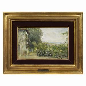 SIGNORINI TELEMACO : Telemaco Signorini  - Asta DIPINTI DEL SECOLO XIX - Associazione Nazionale - Case d'Asta italiane