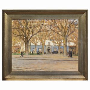 CHINI GALILEO : ������ Galileo Chini  - Asta DIPINTI DEL SECOLO XIX - Associazione Nazionale - Case d'Asta italiane