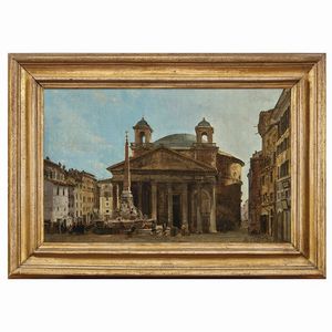 Caffi Ippolito : Ippolito Caffi  - Asta DIPINTI DEL SECOLO XIX - Associazione Nazionale - Case d'Asta italiane