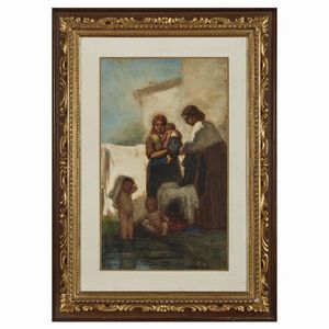 Cabianca Vincenzo : Vincenzo Cabianca  - Asta DIPINTI DEL SECOLO XIX - Associazione Nazionale - Case d'Asta italiane