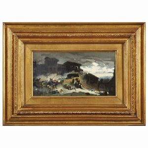 SIGNORINI TELEMACO : Telemaco Signorini  - Asta DIPINTI DEL SECOLO XIX - Associazione Nazionale - Case d'Asta italiane