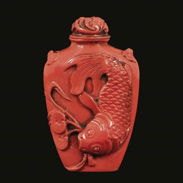 SNUFF BOTTLE, CINA, DINASTIA QING, SEC. XIX  - Asta Arte Orientale 东方艺术 - Associazione Nazionale - Case d'Asta italiane