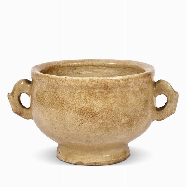 LAVAPENNELLI, VASO, INCENSIERE CON TRE PIEDI E INCENSIERE, CINA, DINASTIA QING, SEC. XVIII  - Asta Arte Orientale 东方艺术 - Associazione Nazionale - Case d'Asta italiane