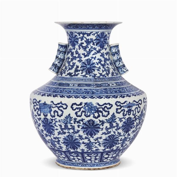 VASO, CINA, DINASTIA QING, SEC. XIX  - Asta Arte Orientale 东方艺术 - Associazione Nazionale - Case d'Asta italiane