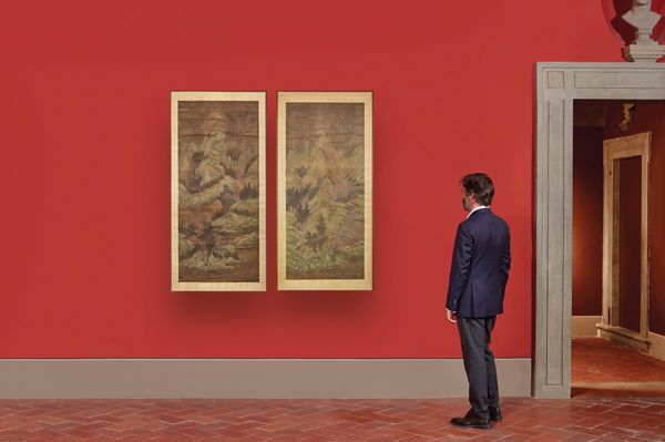 COPPIA DI DIPINTI, CINA, DINASTIA QING, SEC. XIX  - Asta Arte Orientale 东方艺术 - Associazione Nazionale - Case d'Asta italiane