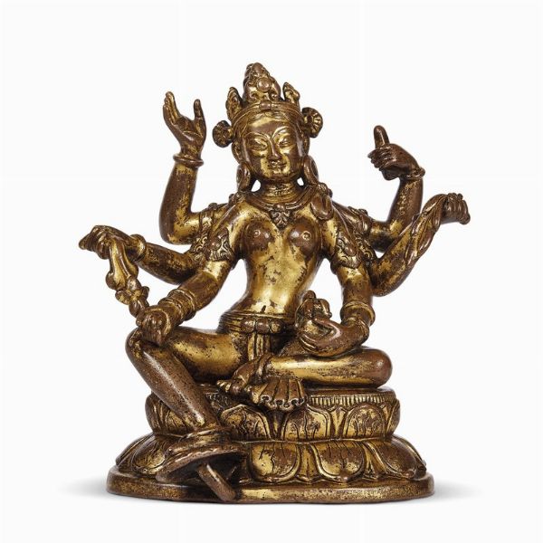 SCULTURA, NEPAL, SEC.XV-XVI  - Asta Arte Orientale 东方艺术 - Associazione Nazionale - Case d'Asta italiane