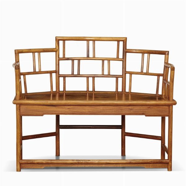 SEDIA, CINA, DINASTIA QING, SEC. XX  - Asta Arte Orientale 东方艺术 - Associazione Nazionale - Case d'Asta italiane