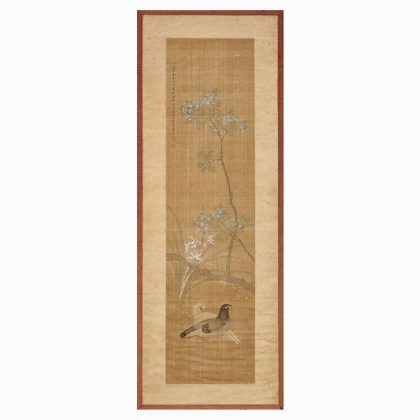 DIPINTO, CINA, DINASTIA QING, SEC. XIX  - Asta Arte Orientale 东方艺术 - Associazione Nazionale - Case d'Asta italiane