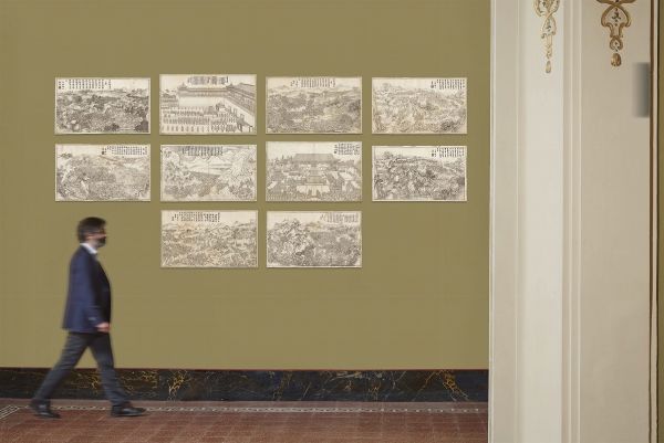 GRUPPO DI DIECI ACQUEFORTI, CINA, DINASTIA QING, SEC. XIX, DAO GUANG (1829)  - Asta Arte Orientale 东方艺术 - Associazione Nazionale - Case d'Asta italiane