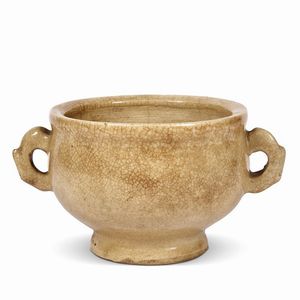 LAVAPENNELLI, VASO, INCENSIERE CON TRE PIEDI E INCENSIERE, CINA, DINASTIA QING, SEC. XVIII  - Asta Arte Orientale 东方艺术 - Associazione Nazionale - Case d'Asta italiane