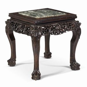 TAVOLINO, CINA, DINASTIA QING, SEC. XIX  - Asta Arte Orientale 东方艺术 - Associazione Nazionale - Case d'Asta italiane