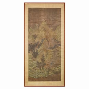 COPPIA DI DIPINTI, CINA, DINASTIA QING, SEC. XIX  - Asta Arte Orientale 东方艺术 - Associazione Nazionale - Case d'Asta italiane