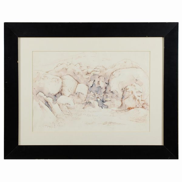 Firma indecifrabile  - Asta Arte Moderna e Contemporanea- Web Only - Associazione Nazionale - Case d'Asta italiane