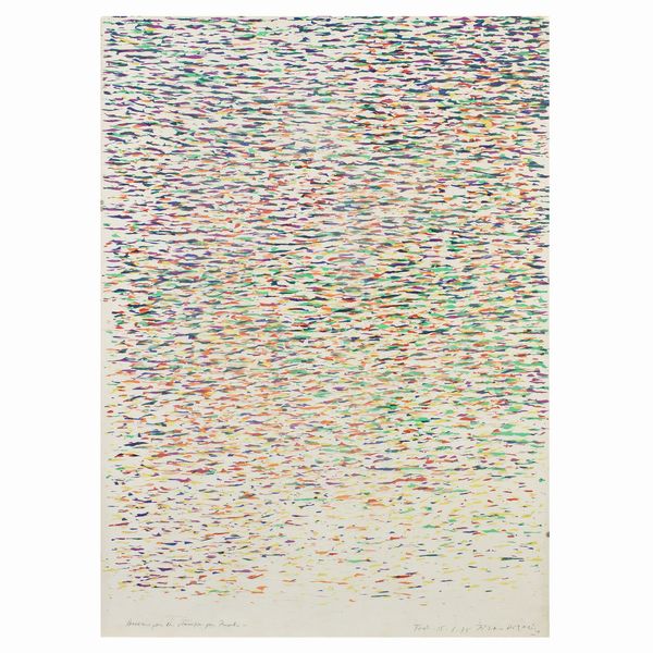 Piero Dorazio  - Asta Arte Moderna e Contemporanea- Web Only - Associazione Nazionale - Case d'Asta italiane