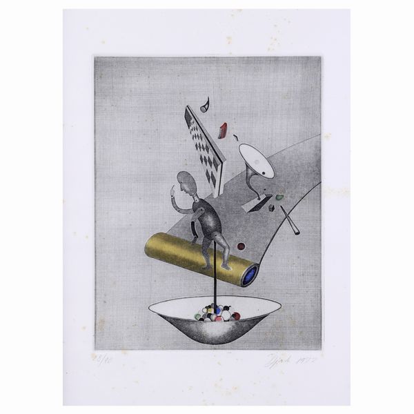 Zivko Djak  - Asta Arte Moderna e Contemporanea- Web Only - Associazione Nazionale - Case d'Asta italiane