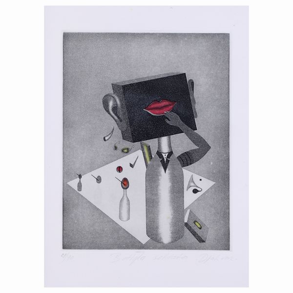 Zivko Djak  - Asta Arte Moderna e Contemporanea- Web Only - Associazione Nazionale - Case d'Asta italiane