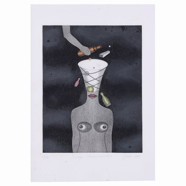 Zivko Djak  - Asta Arte Moderna e Contemporanea- Web Only - Associazione Nazionale - Case d'Asta italiane