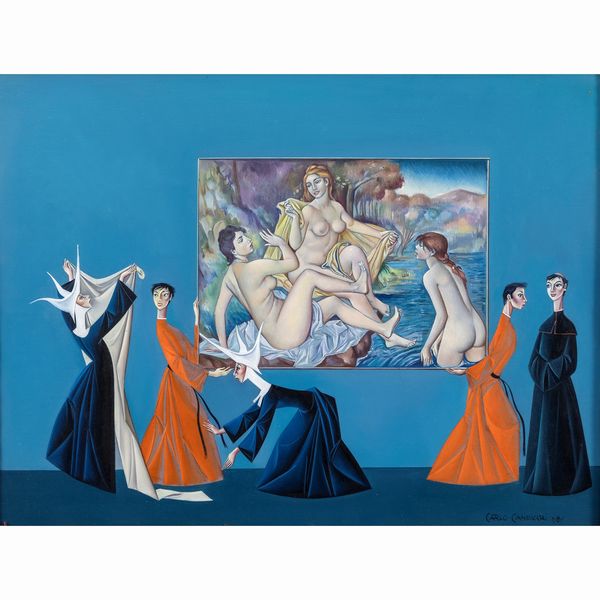 Carlo Canevari  - Asta Arte Moderna e Contemporanea- Web Only - Associazione Nazionale - Case d'Asta italiane