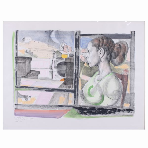 Ugo Attardi  - Asta Arte Moderna e Contemporanea- Web Only - Associazione Nazionale - Case d'Asta italiane