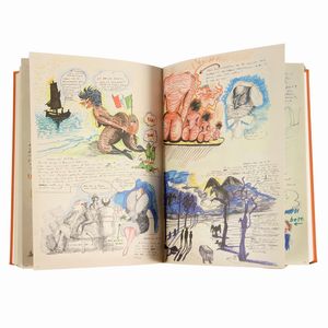 Federico Fellini  - Asta Arte Moderna e Contemporanea- Web Only - Associazione Nazionale - Case d'Asta italiane